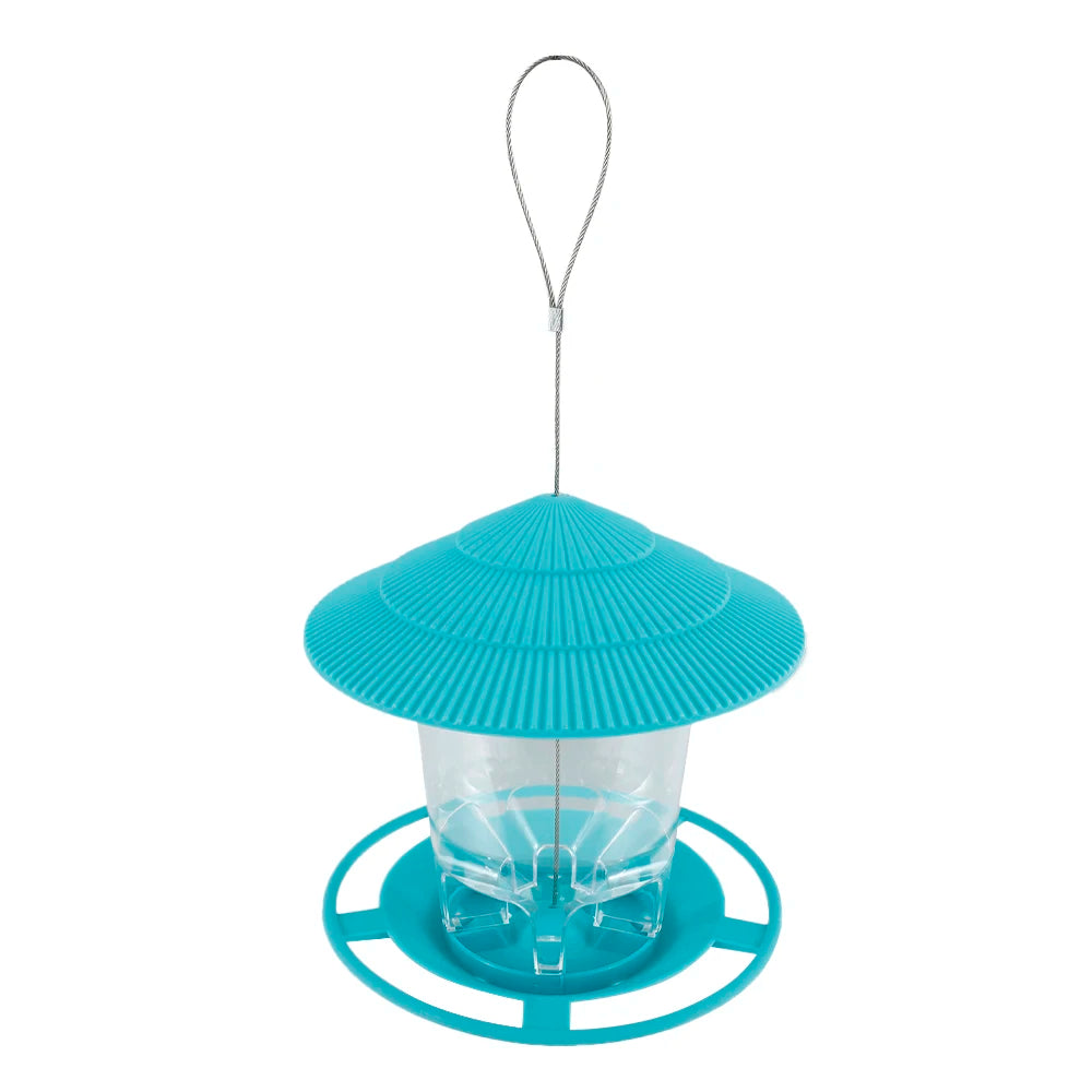 FeatherMate™ HexaView Automatic Hanging Bird Feeder