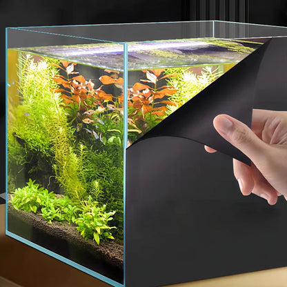 AquaBlack™ Static Cling Aquarium Background Film (30/40cm)