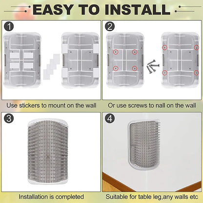 PurrLuxe™ Corner Comfort Cat Brush