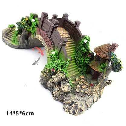 AquaArch™ – Resin Bridge Ornament for Aquariums & Landscapes