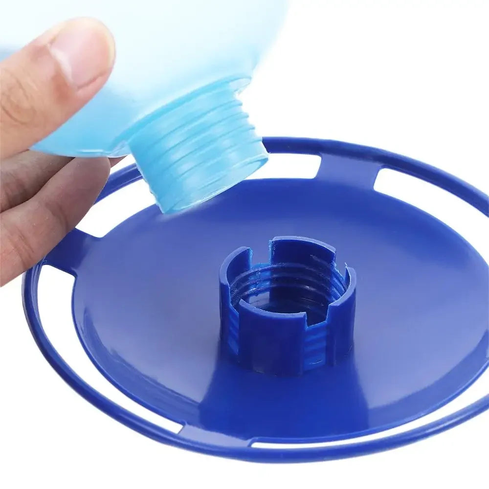 BloomFeast™ Hanging Flower Bird Feeder & Birdbath