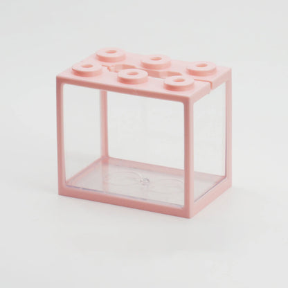 StackaTank™ – Mini Stackable Desktop Aquarium with LED Light