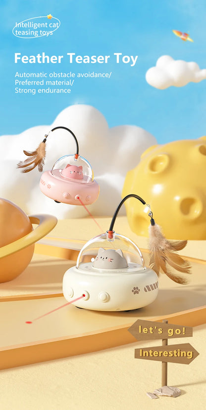 CelestiPurr™ Intelligent Feather Teaser