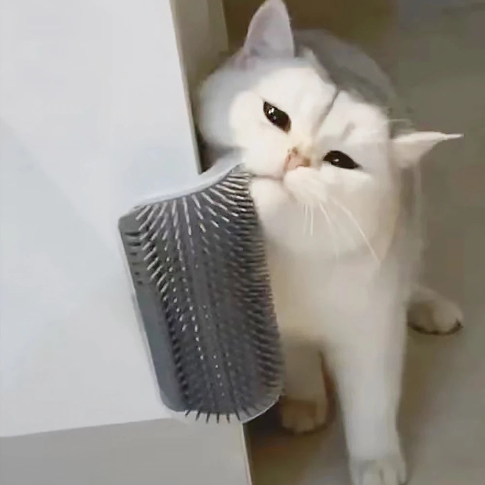 PurrLuxe™ Corner Comfort Cat Brush