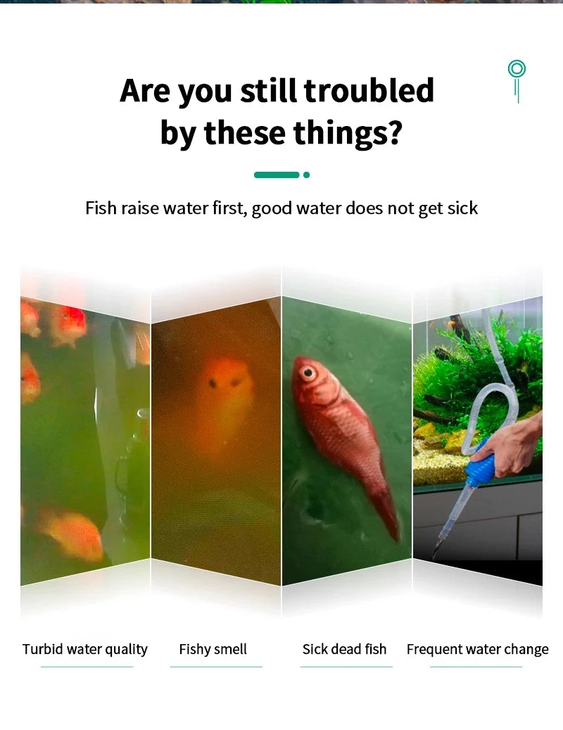 AquaClear™ 3-in-1 Wall-Mounted Filter & Surface Skimmer