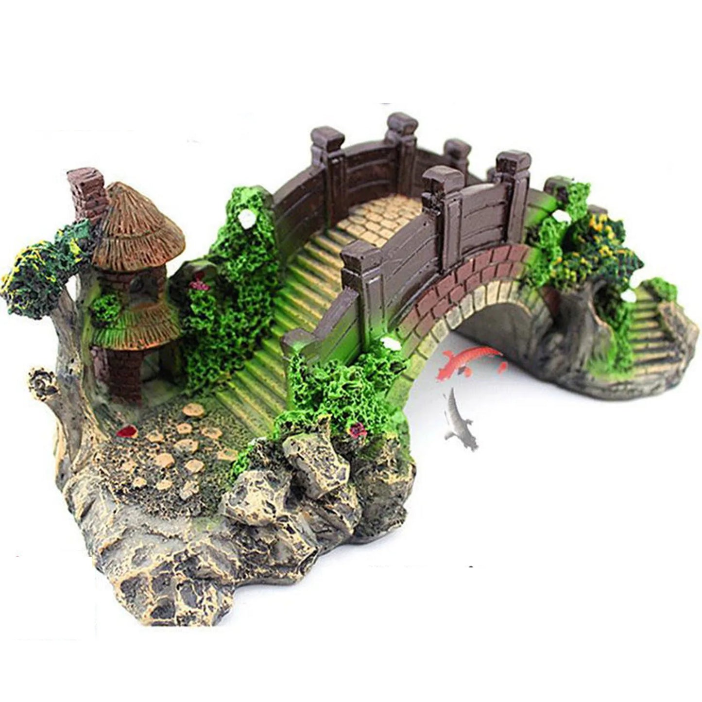 AquaArch™ – Resin Bridge Ornament for Aquariums & Landscapes