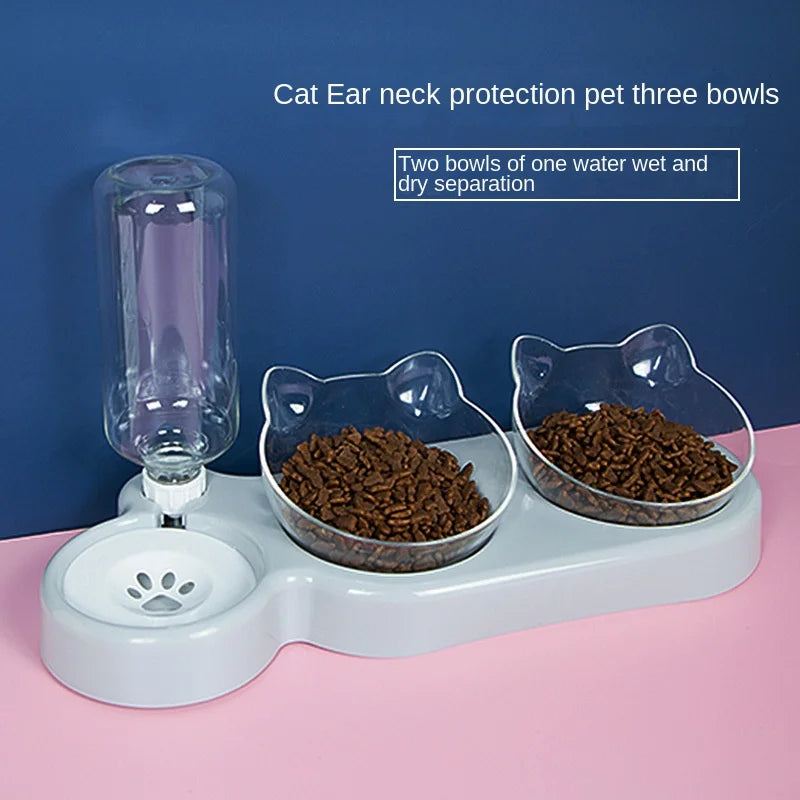 Elevated Pet Feeder | Dual Bowl Stand for Cats & Dogs