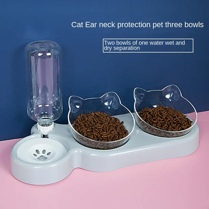 Elevated Pet Feeder | Dual Bowl Stand for Cats & Dogs