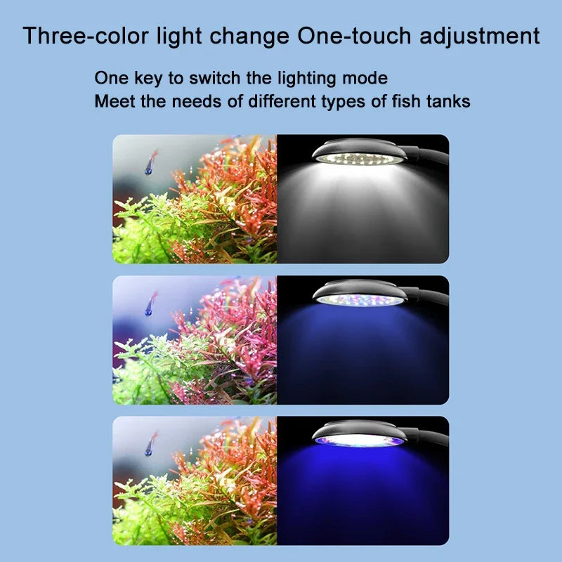AquaGlow™ USB LED Aquarium Light