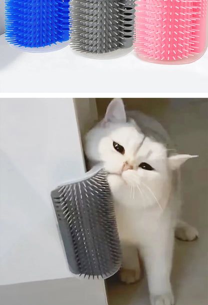 PurrLuxe™ Corner Comfort Cat Brush