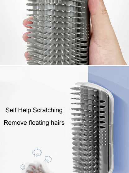 PurrLuxe™ Corner Comfort Cat Brush