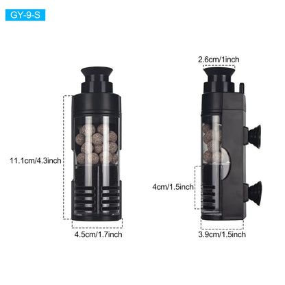 AquaPure™ Multifunctional Sponge Filter with Air Pump