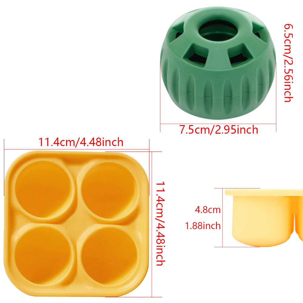 ChillChew by MeowMeows™ – Freezable Rubber Treat Toy & Silicone Mold for Dogs