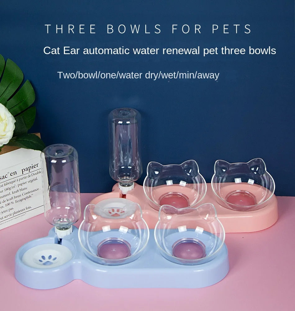 Elevated Pet Feeder | Dual Bowl Stand for Cats & Dogs