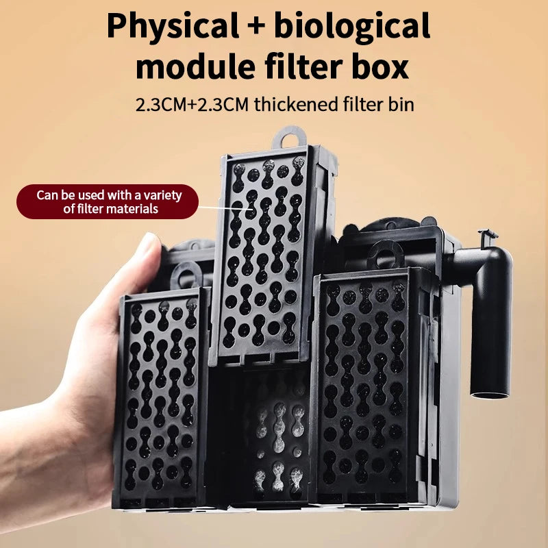 AquaClear™ 3-in-1 Wall-Mounted Filter & Surface Skimmer