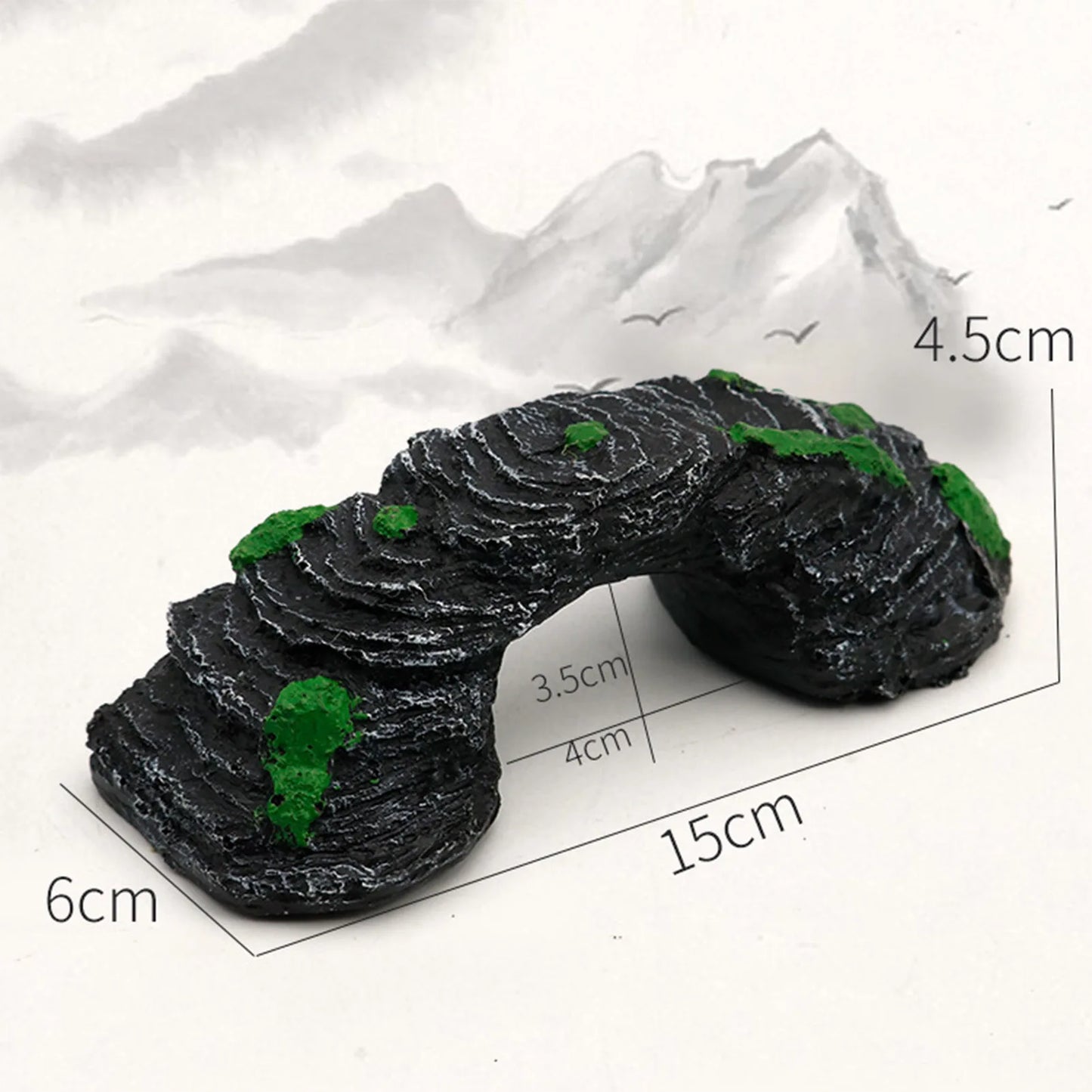 AquaArch™ – Resin Bridge Ornament for Aquariums & Landscapes