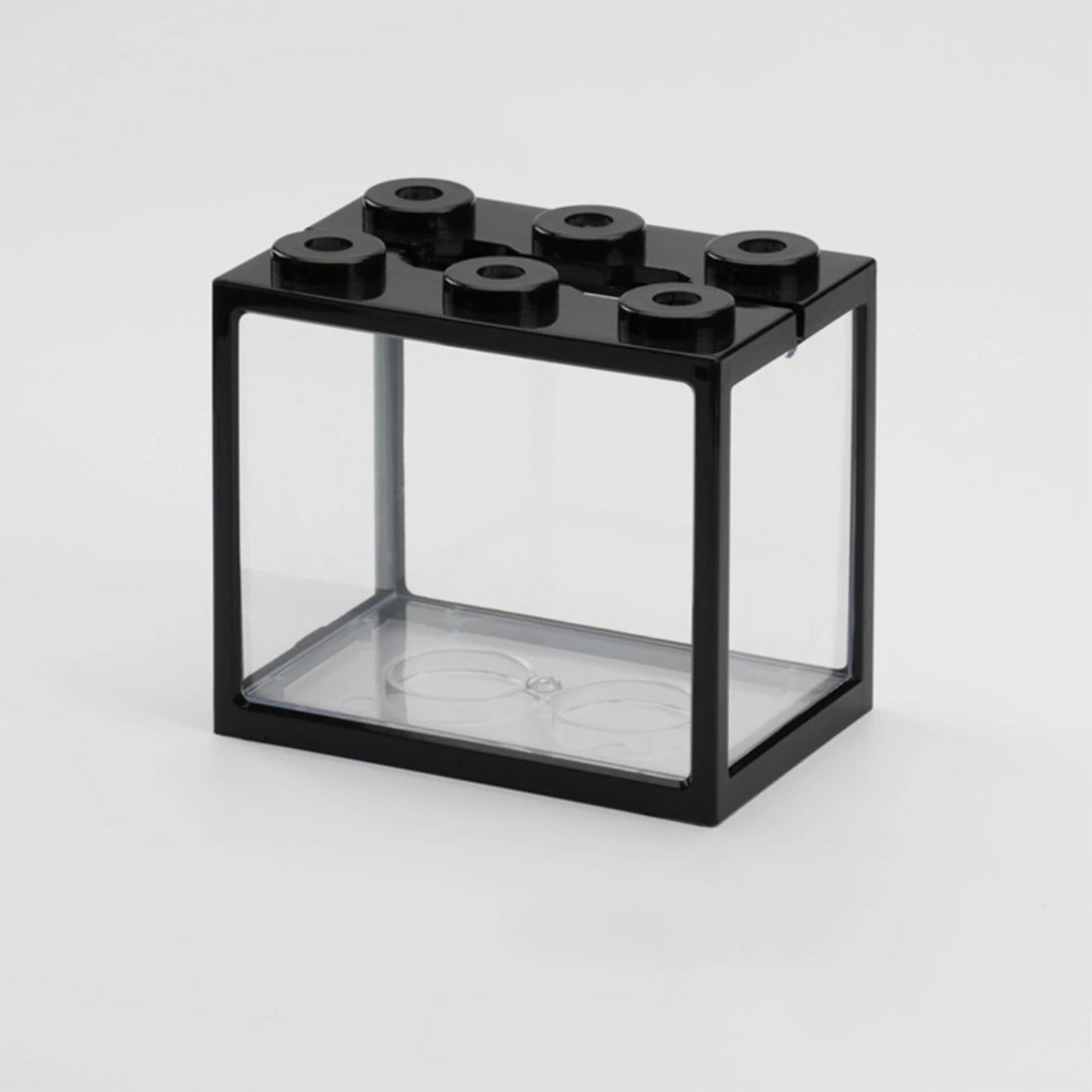 StackaTank™ – Mini Stackable Desktop Aquarium with LED Light