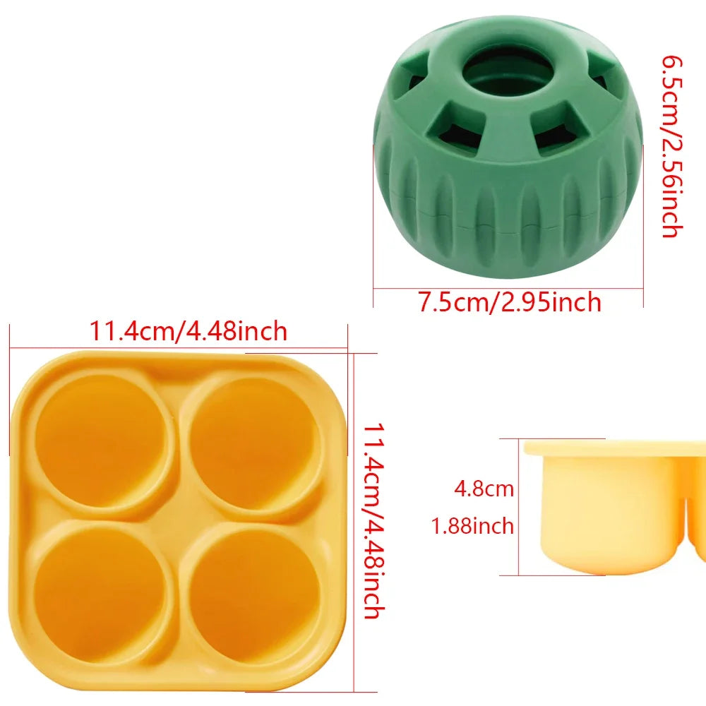 ChillChew by MeowMeows™ – Freezable Rubber Treat Toy & Silicone Mold for Dogs