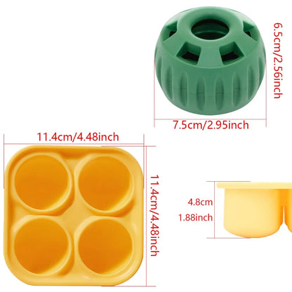 ChillChew by MeowMeows™ – Freezable Rubber Treat Toy & Silicone Mold for Dogs