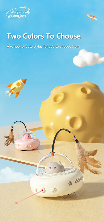 CelestiPurr™ Intelligent Feather Teaser