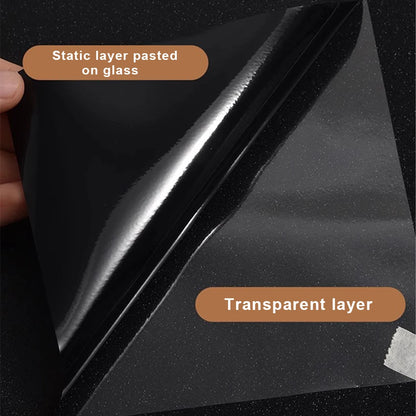 AquaBlack™ Static Cling Aquarium Background Film (30/40cm)