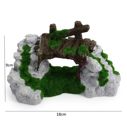 AquaArch™ – Resin Bridge Ornament for Aquariums & Landscapes