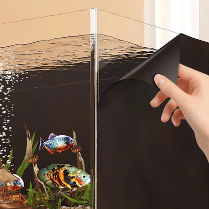 AquaBlack™ Static Cling Aquarium Background Film (30/40cm)