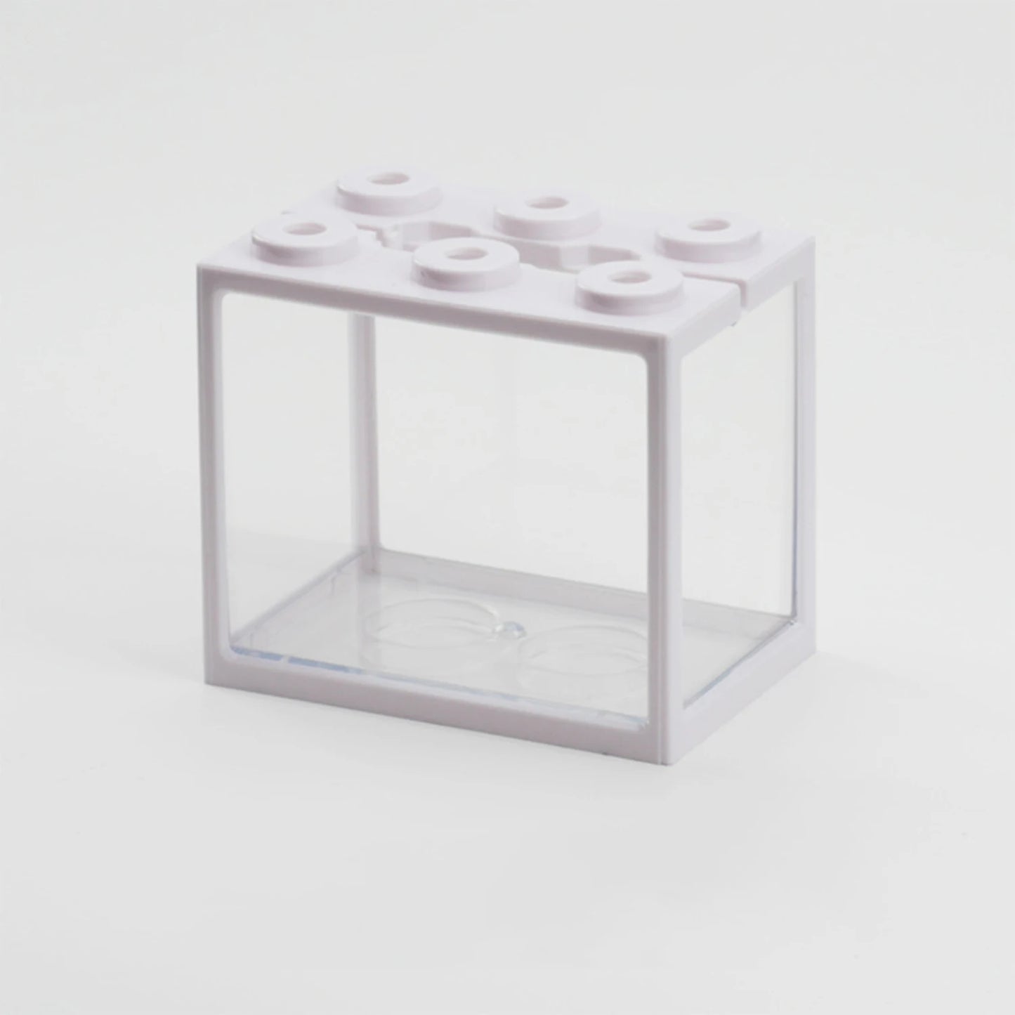 StackaTank™ – Mini Stackable Desktop Aquarium with LED Light