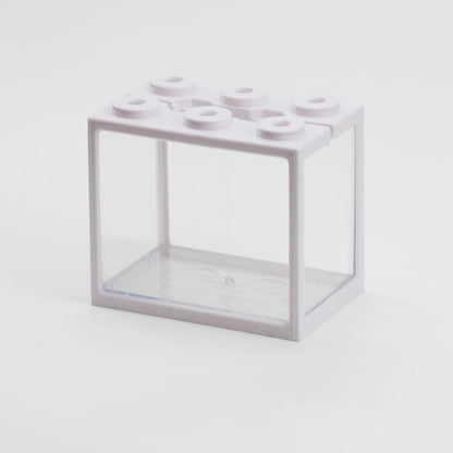 StackaTank™ – Mini Stackable Desktop Aquarium with LED Light