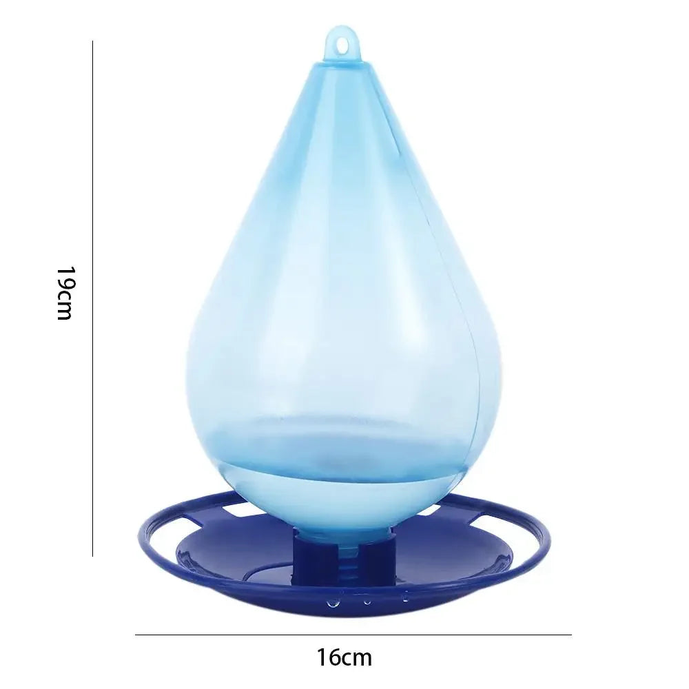 BloomFeast™ Hanging Flower Bird Feeder & Birdbath