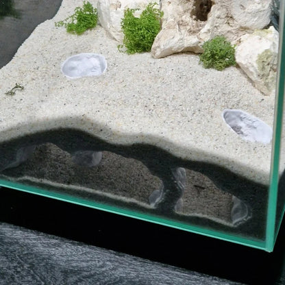 AquaHide™ 3D Printed Cave Shelter for Fish, Shrimp & Reptiles