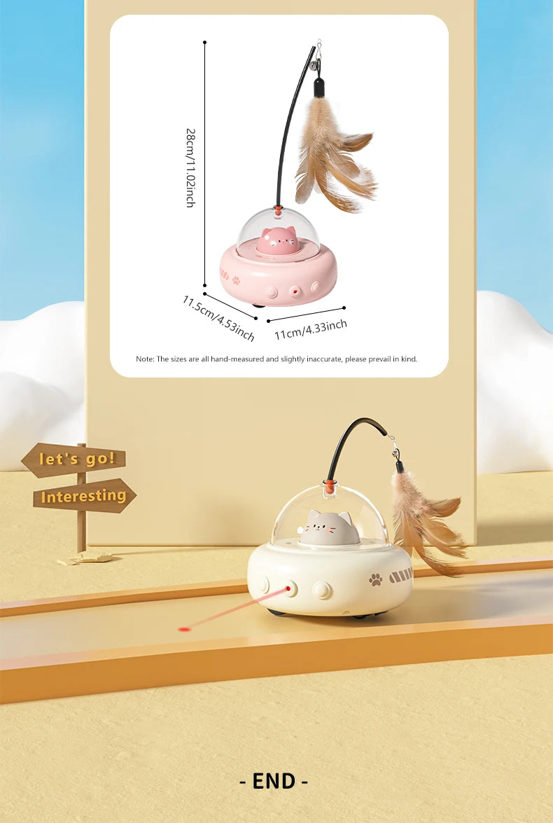 CelestiPurr™ Intelligent Feather Teaser