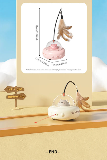 CelestiPurr™ Intelligent Feather Teaser