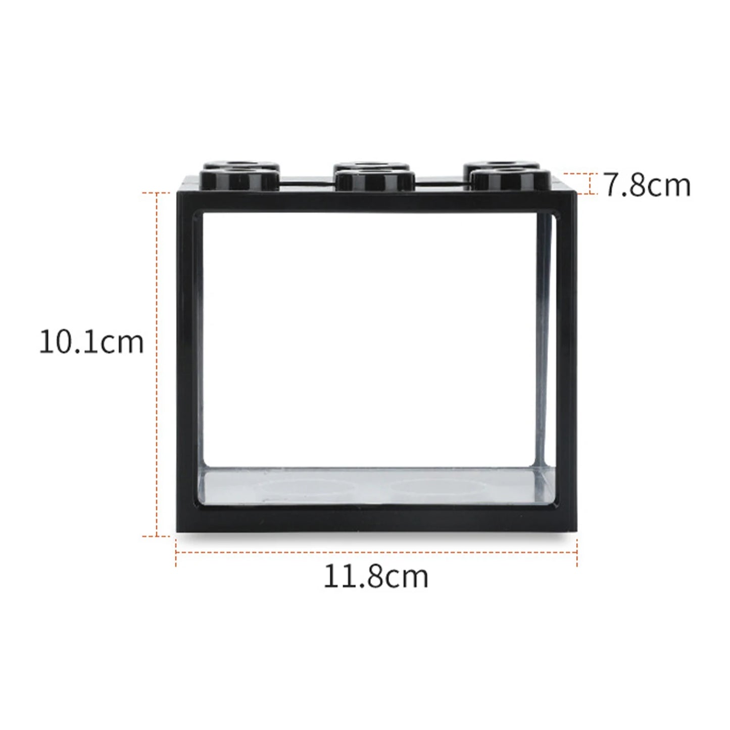 StackaTank™ – Mini Stackable Desktop Aquarium with LED Light