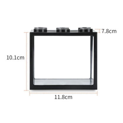 StackaTank™ – Mini Stackable Desktop Aquarium with LED Light